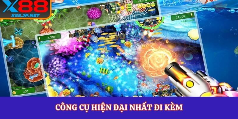 Công cụ hiện đại nhất đi kèm